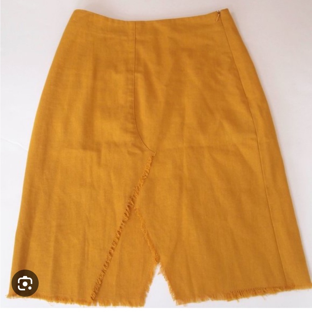 NWT mustard skirt